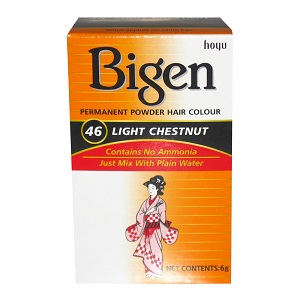 Bigen Powder Hair Color - 46 Light Chestnut